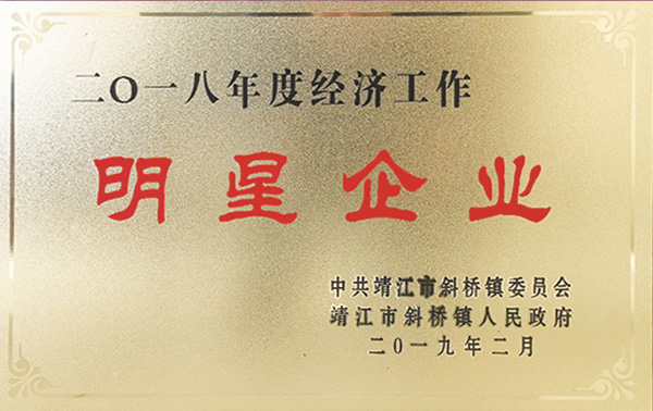 2019年度明星企業(yè)